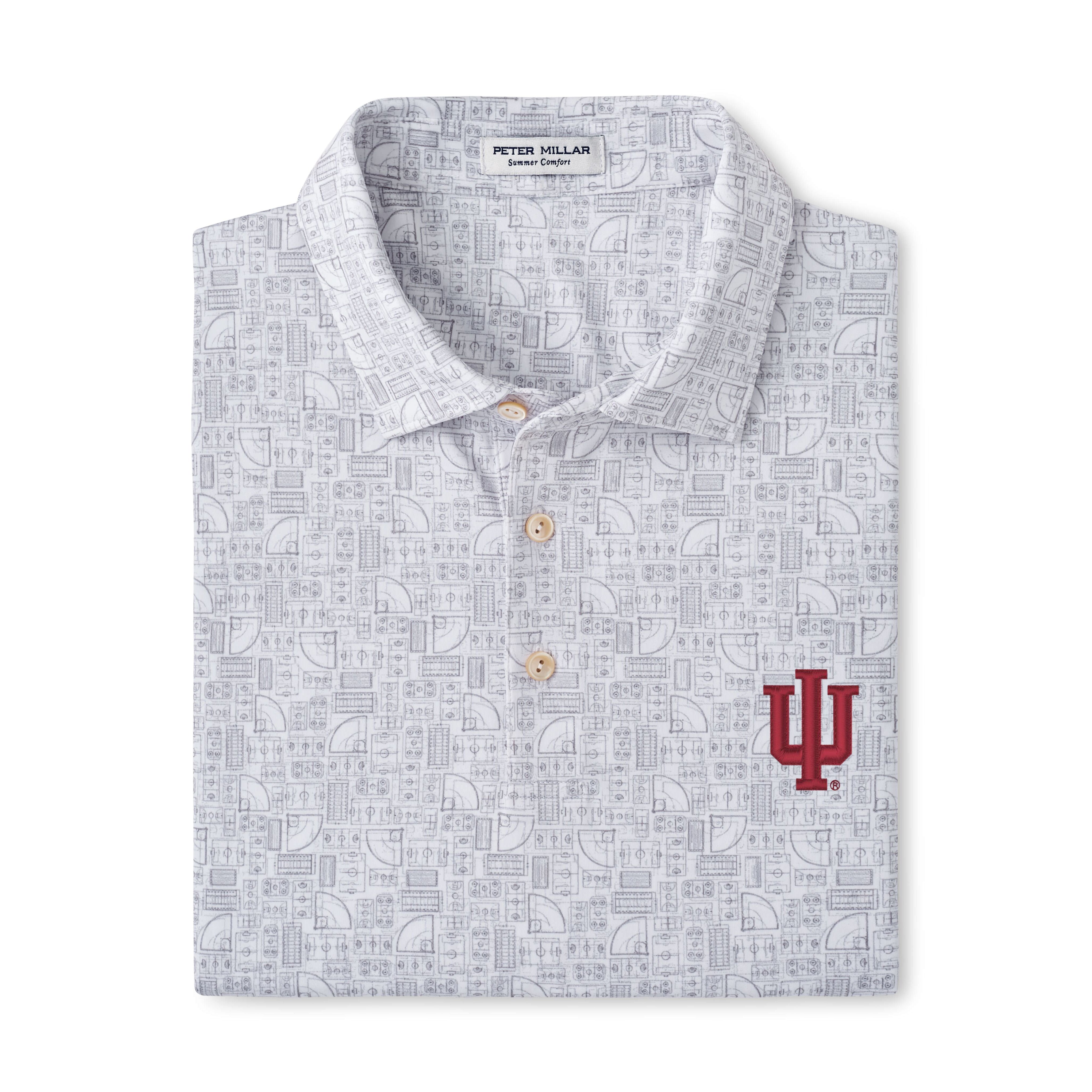 iu dress shirt IU Hoosiers Out of Bounds Performance Jersey Polo