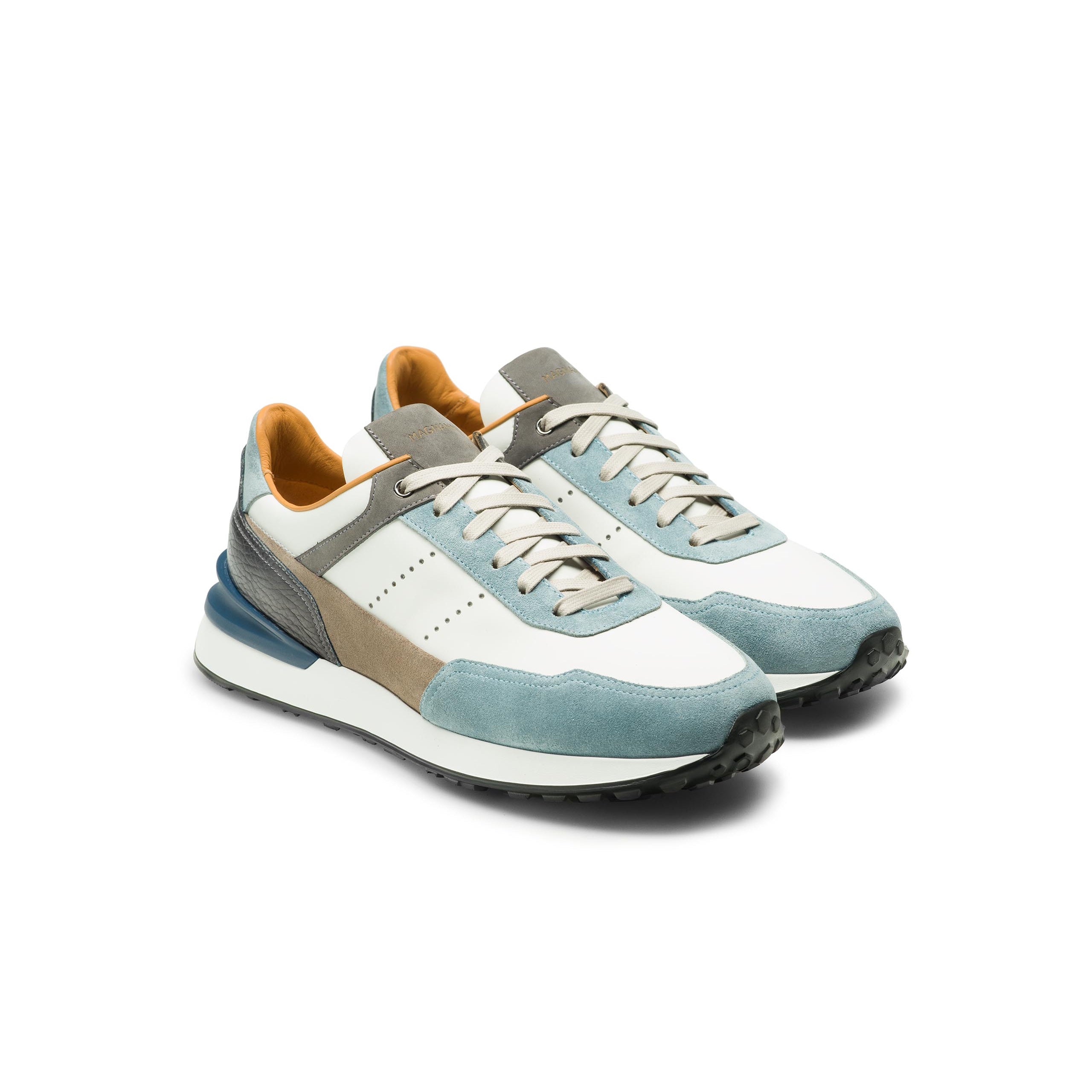 Blue Vibes: Magnanni Sneakers Blue