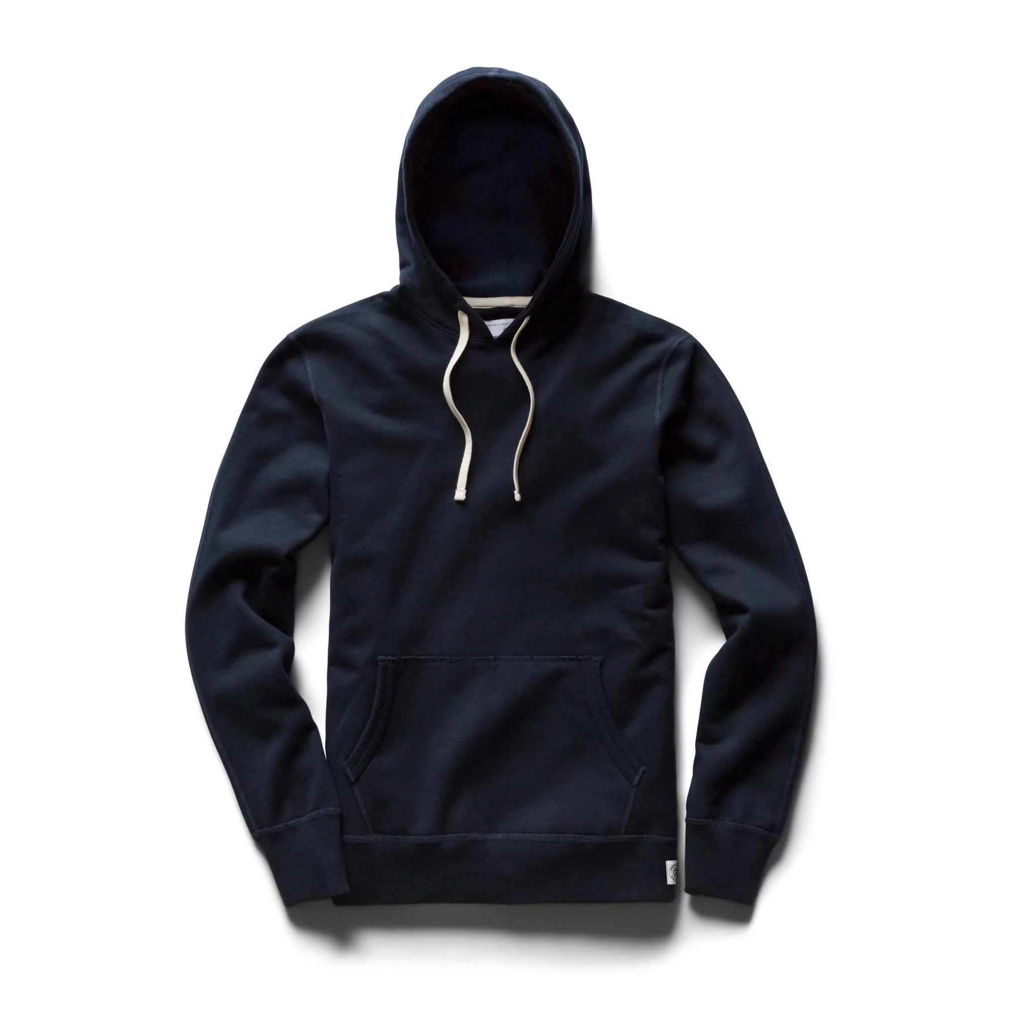 Reigning Champ Navy Midweight Terry Pullover Hoodie Men s